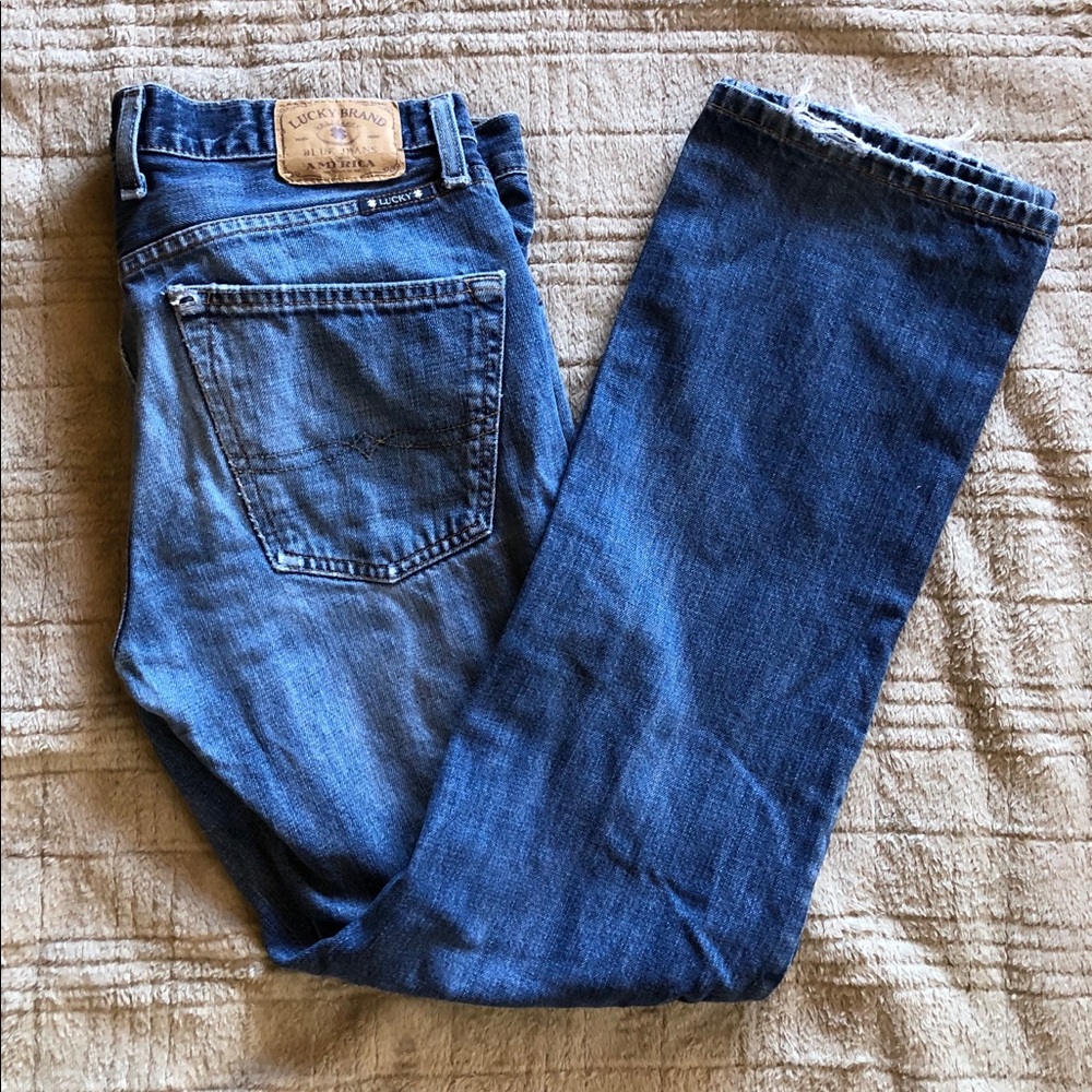 Lucky Brand 221 Original Straight Jeans 32x32